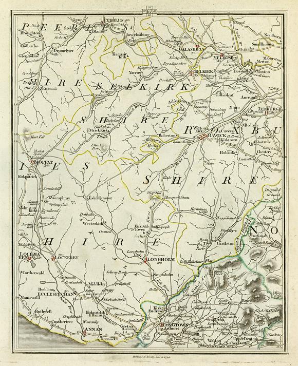 Scotland, parts of Selkirk, Peebles, Dumfries &c., 1794