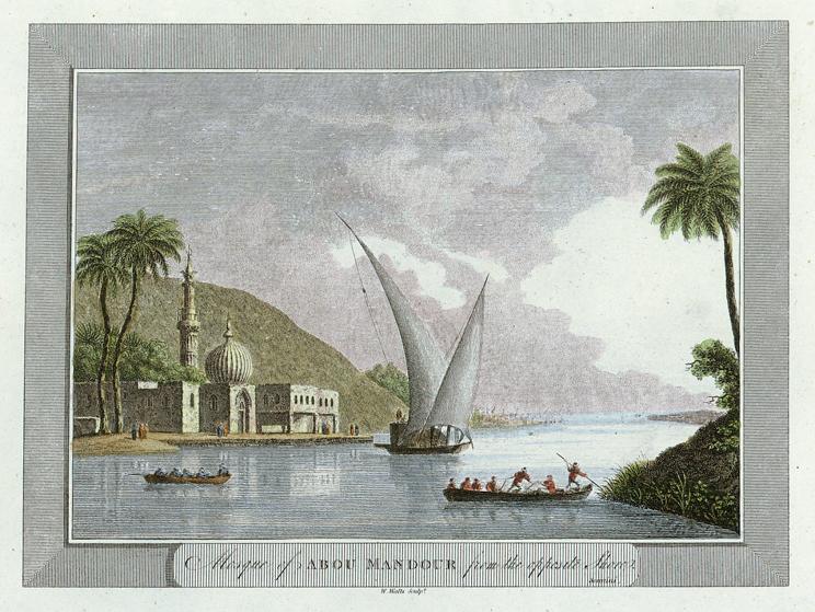 Egypt, Mosque of Abou-Mandour, 1805