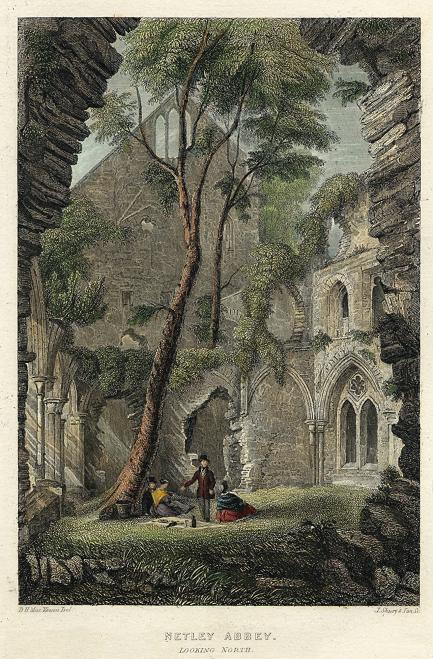 Hampshire, Netley Abbey, 1839