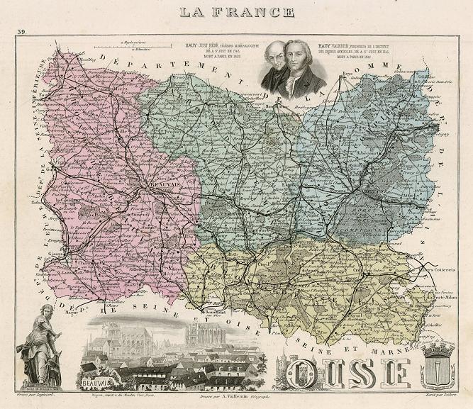 France, Oise, 1884