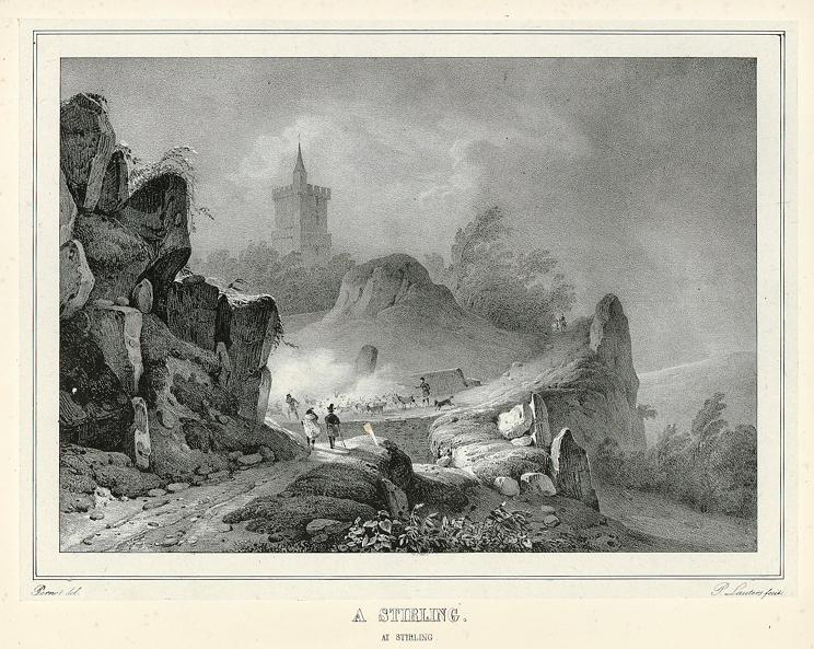 Scotland, Stirling, 1827