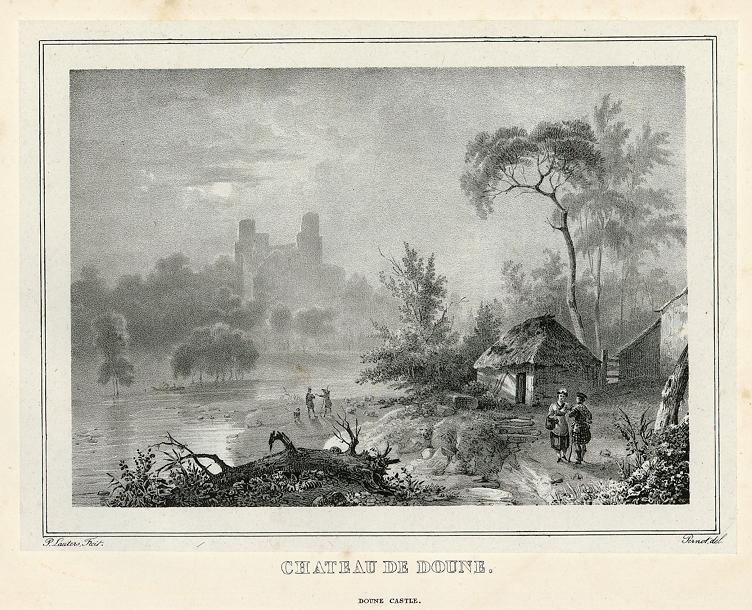 Scotland, Doune Castle, 1827