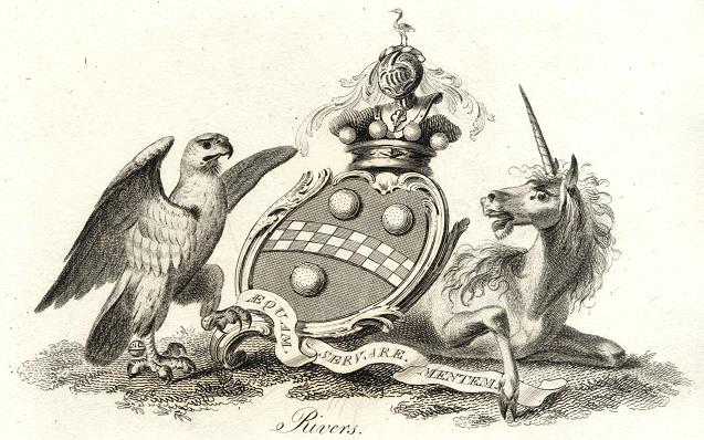 Heraldry, Rivers, 1790