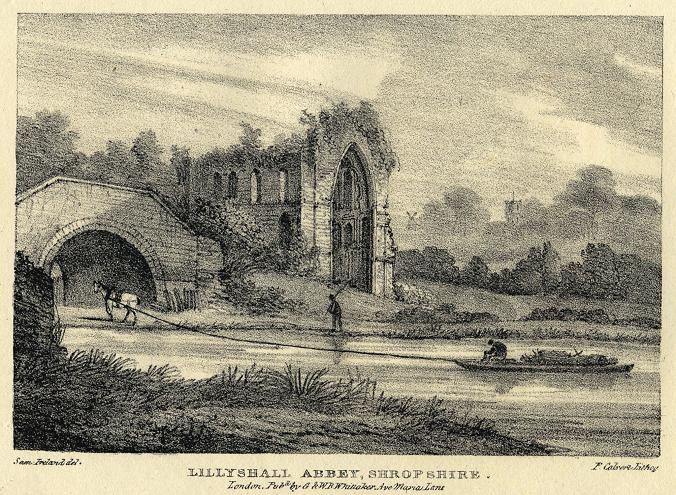 Shropshire, Lilleshall Abbey, 1824