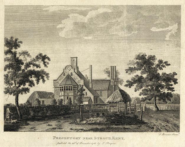 Kent, Preceptory near Stroud, 1786