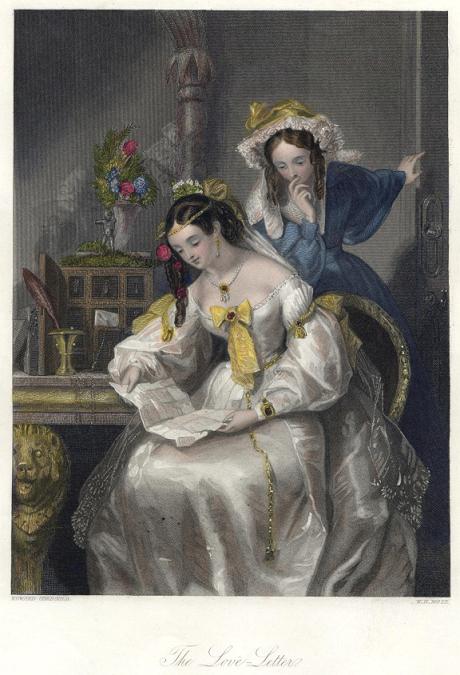 The Love Letter, 1849