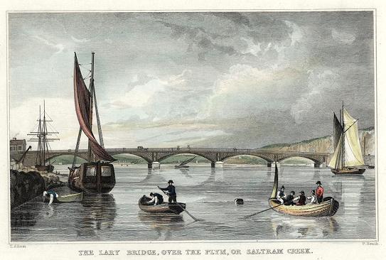 Devon, Lary Bridge over the Plym, 1832