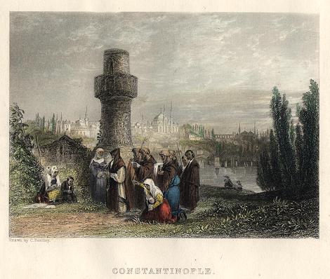 Turkey, Constantinople (Istanbul), 1840