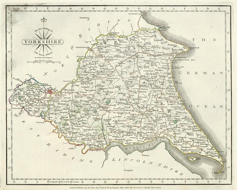 Yorkshire, East Riding, 1787