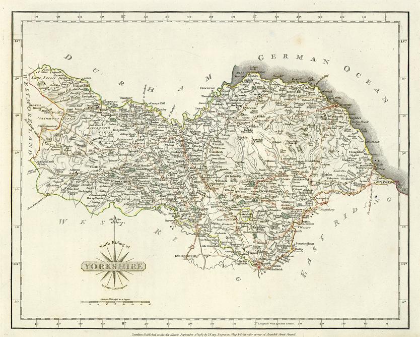 Yorkshire, North Riding, 1787