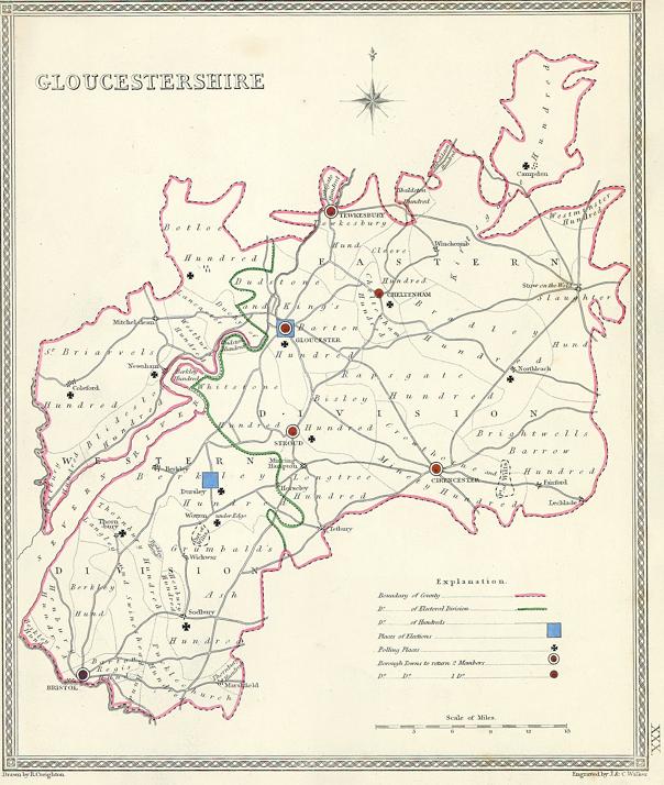Gloucestershire, 1835