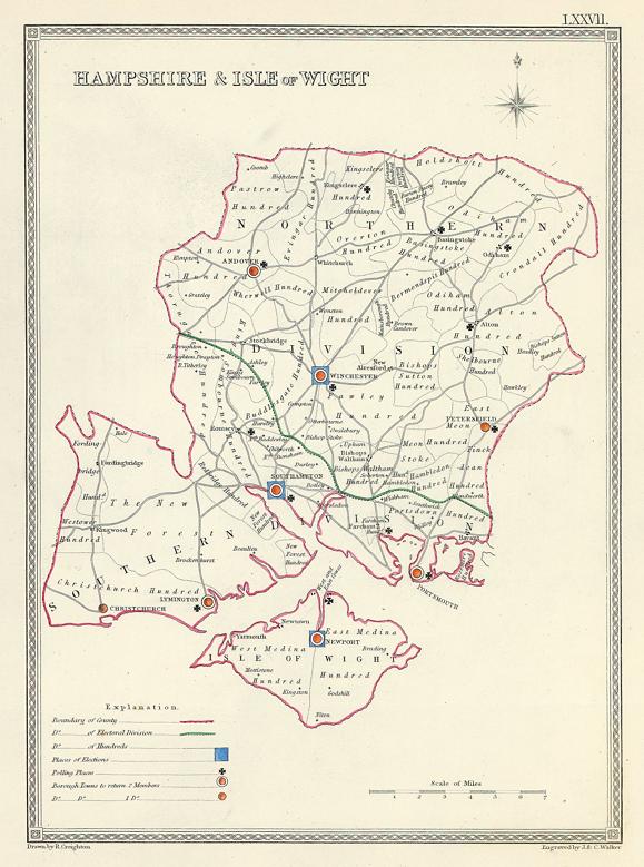 Hampshire & Isle Of Wight, 1835