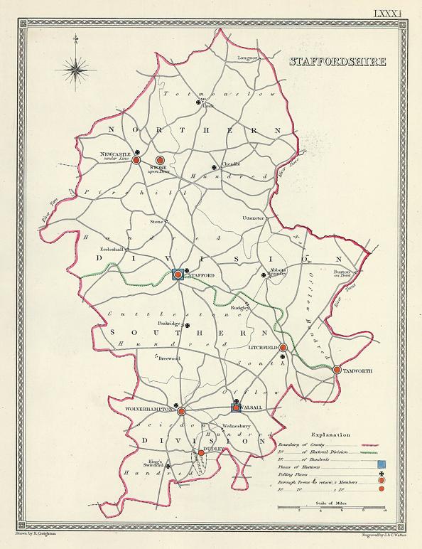 Staffordshire, 1835