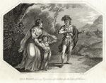 Queen Margaret & the Robber after the Battle of Hexam, published 1802