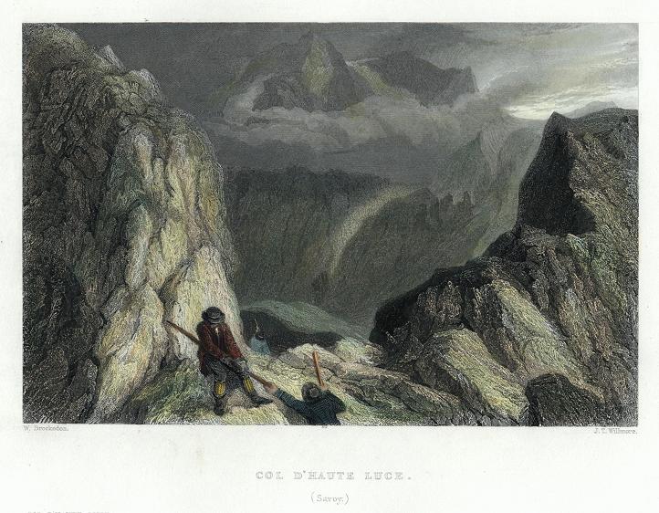 France, Col D'Haute Luce (Savoy), 1836