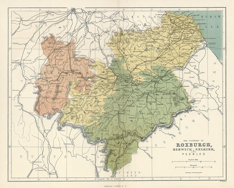 Roxburgh, Berwick, Selkirk & Peebles, 1868