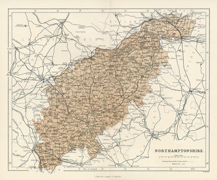 Northamptonshire, 1868