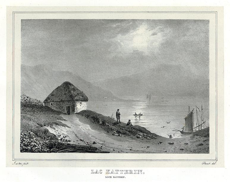 Scotland, Loch Katrine, 1827