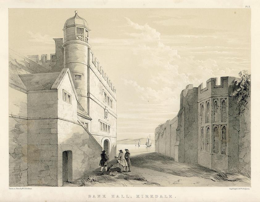 Lancashire, Liverpool, Bank Hall in Kirkdale, 1843