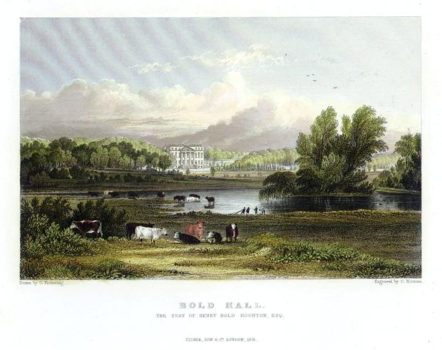 Lancashire, Bold Hall, 1836