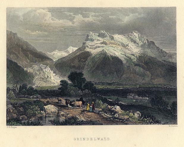 Switzeralnd, Grindenwald, 1850