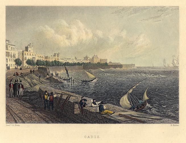 Spain, Cadiz, 1850