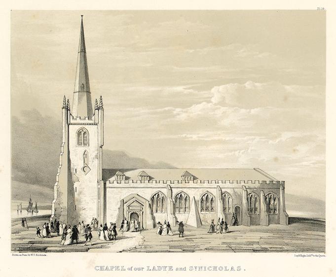 Lancashire, Liverpool, Chapel of our Ladye & St. Nicholas, 1843