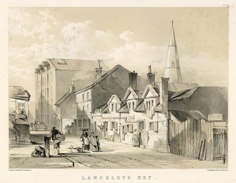 Lancashire, Liverpool, Lancelots Hey, 1843