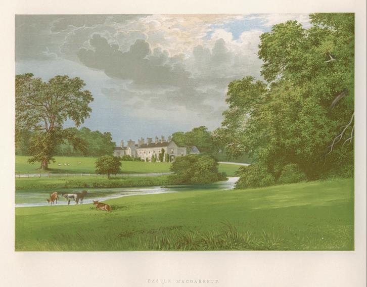 Ireland, Mayo, Castle Macgarrett, 1880