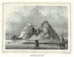 Scotland, Dumbarton Castle, 1827