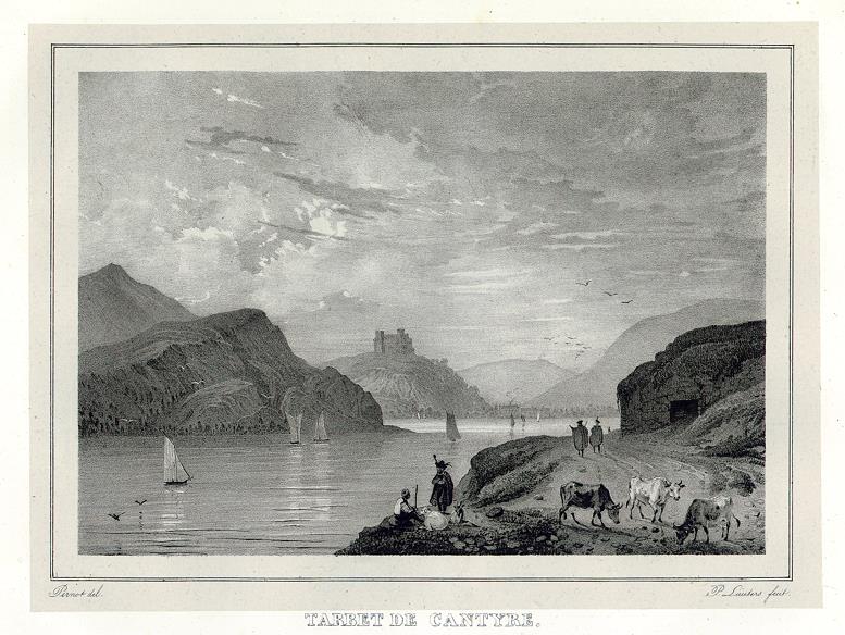 Scotland, Tarbet in Kintyre, 1827