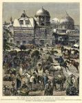 Syria, Horse Bazaar at Damascus, 1880