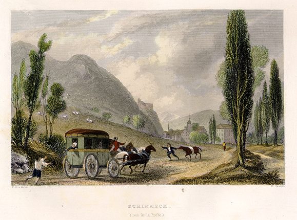 France, Ban de la Roche (Schirmeck), 1836