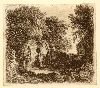 Lancashire, Furness Abbey, etching, 1814 / 1840