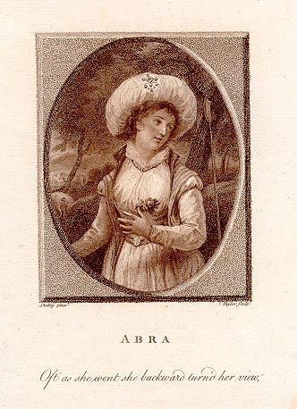 Abra, sepia stipple, 1789