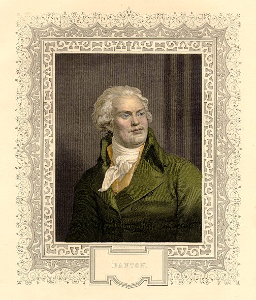 Danton (Georges Jaques, 1759-94), 1860