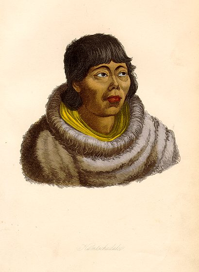 Russia, native of Kamchatka, Nat Hist of Man, 1855