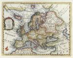 download decorative historical map of europe in 1760