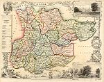 digital download of historical antique map of Essex, 1837