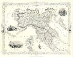 digital download italy map by Tallis
