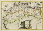 digital antique map of north africa in 1773