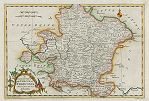 digital antique map of franconia in 1773