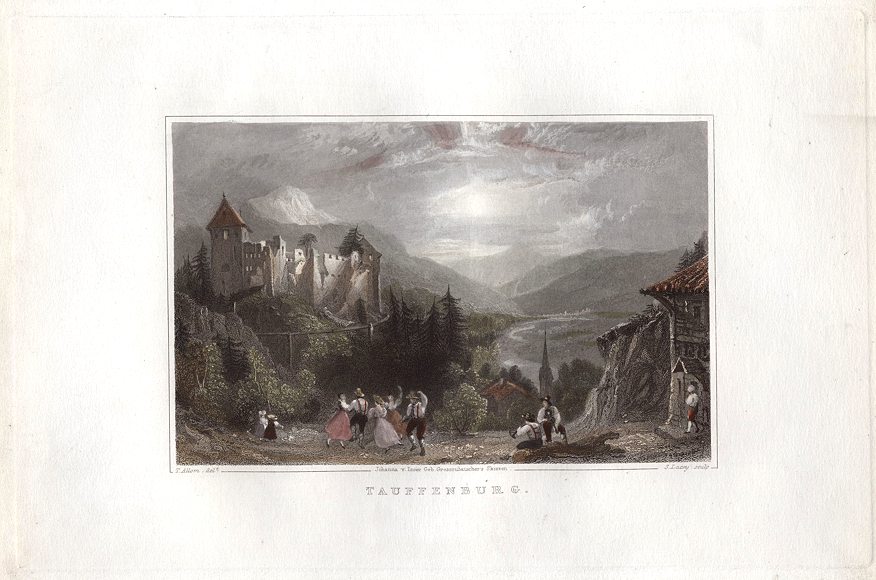 Austria, Tyrol, Tauffenburg, 1840