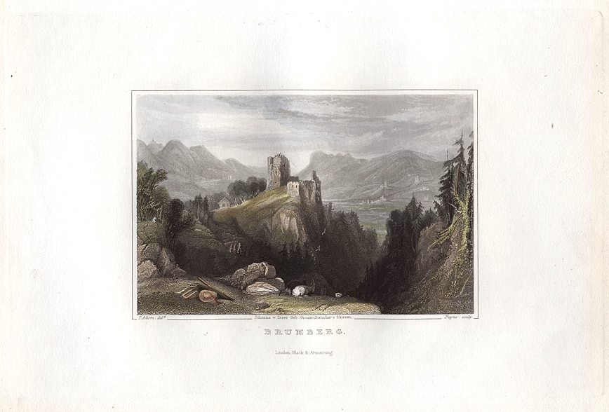 Austria, Tyrol, Tauffenburg, 1840